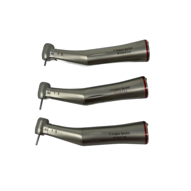Universal 1:5 Friction Grip Fiber Optic Electric Handpiece - Pack of 3