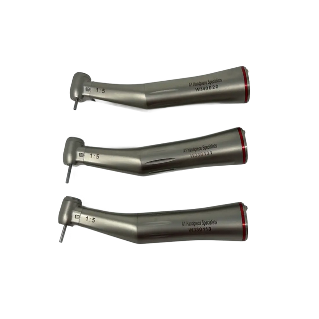 Universal 1:5 Friction Grip Fiber Optic Electric Handpiece - Pack of 3