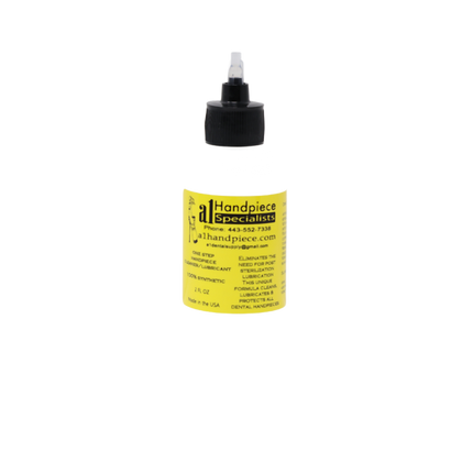Premium A1 Handpiece Cleaner/Lubricant "All In One" 100% Synthetic 2oz