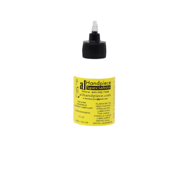 Premium A1 Handpiece Cleaner/Lubricant "All In One" 100% Synthetic 2oz