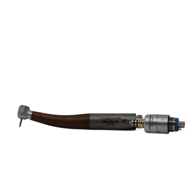 W&H Type Mini Max W Titanium Push Button Handpiece w/ 4 Hole Coupler