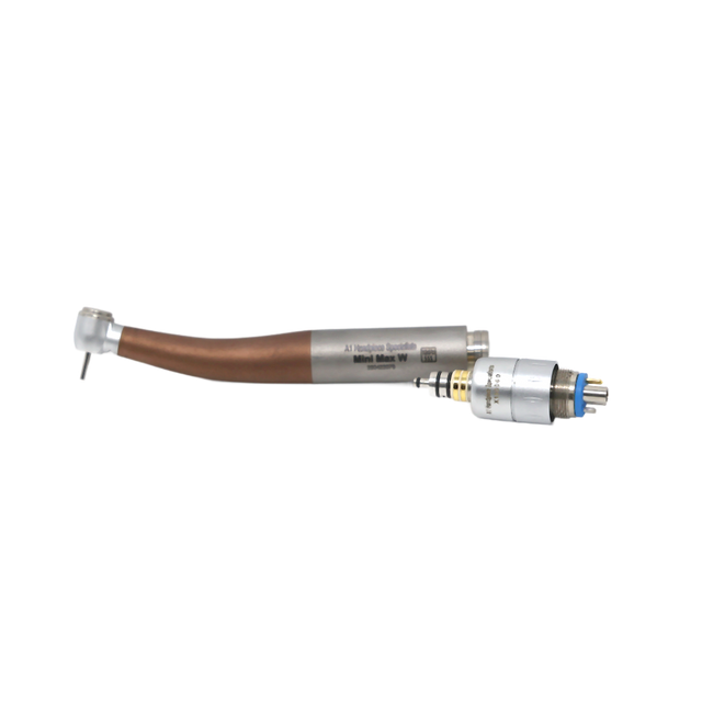W&H Type Mini Max W Titanium handpiece with 6 pin coupler