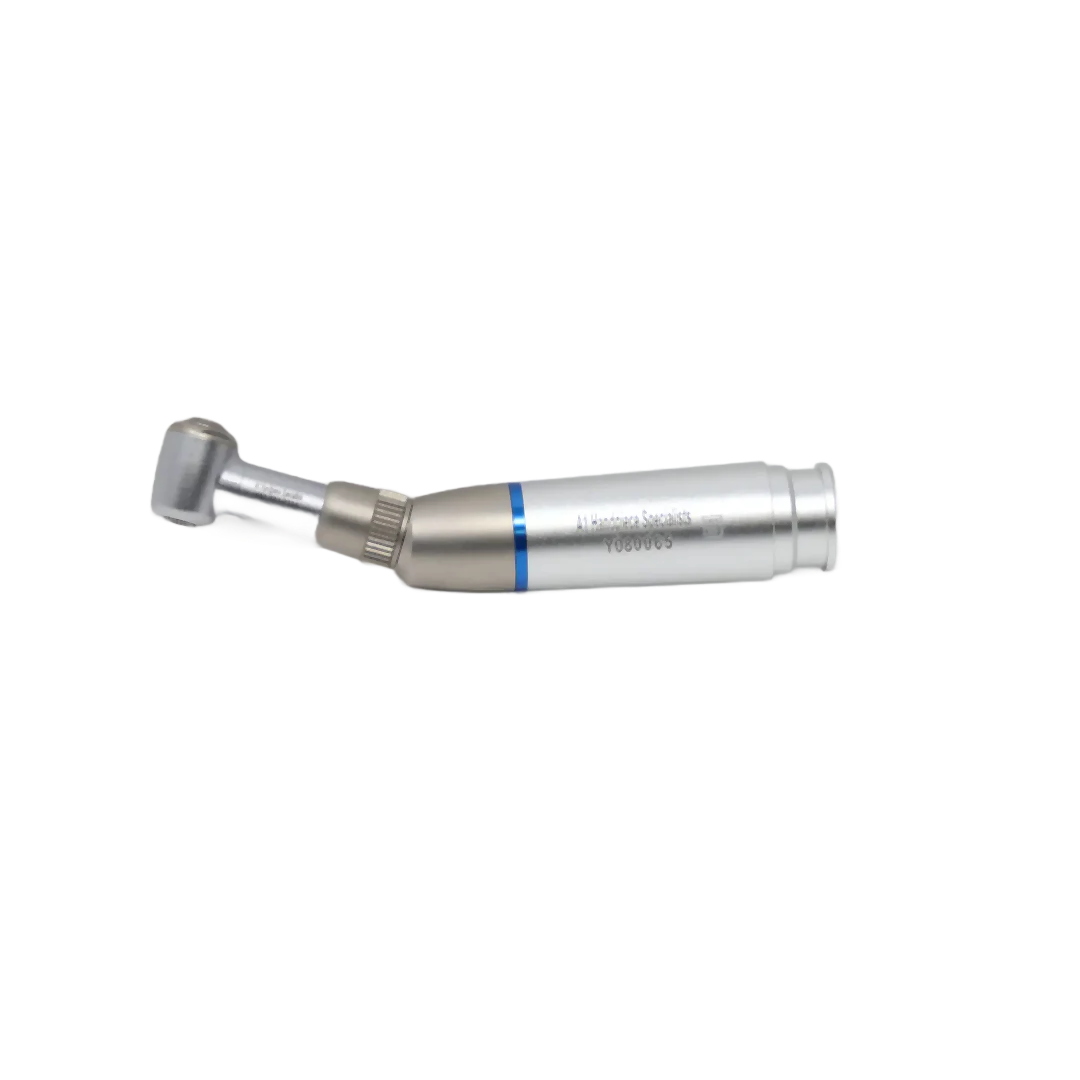Midwest Compatible Contra Angle with Push Button Latch Head