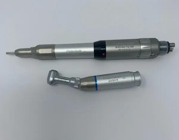 Midwest Compatible Rhino Low Speed Set w/ Nosecone, Contra Angle, Push Button Friction Grip Latch Head