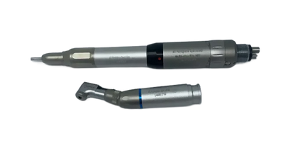 Midwest Compatible Rhino Low Speed Motor Set with Nosecone, Contra Angle &amp; Lever Latch Head