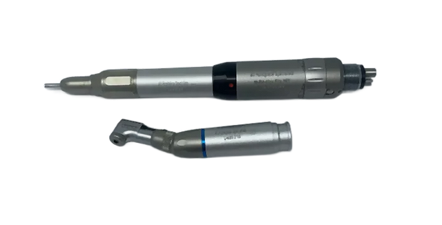 Midwest Compatible Rhino Low Speed Motor Set with Nosecone, Contra Angle &amp; Lever Latch Head