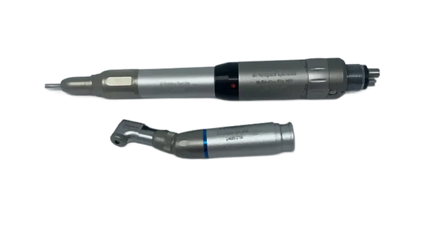 Midwest Compatible Rhino Low Speed Motor Set with Nosecone, Contra Angle &amp; Lever Latch Head