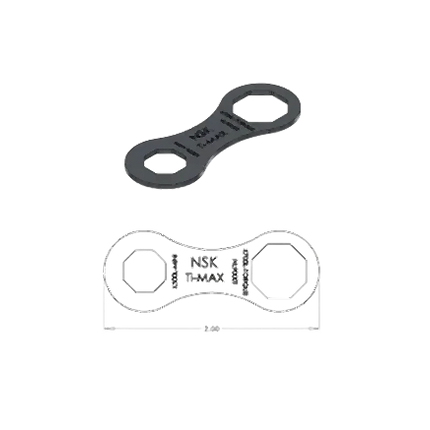 NSK 9000M & NSK TiMax X500L Back Cap Wrench
