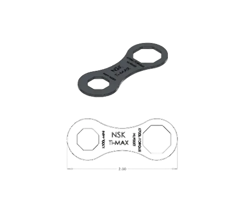 NSK 9000M & NSK TiMax X500L Back Cap Wrench