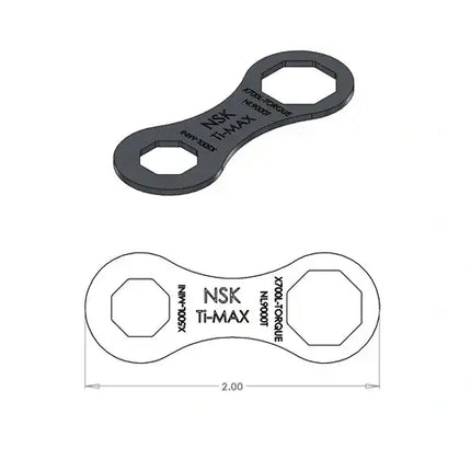 NSK 9000M & NSK TiMax X500L Back Cap Wrench