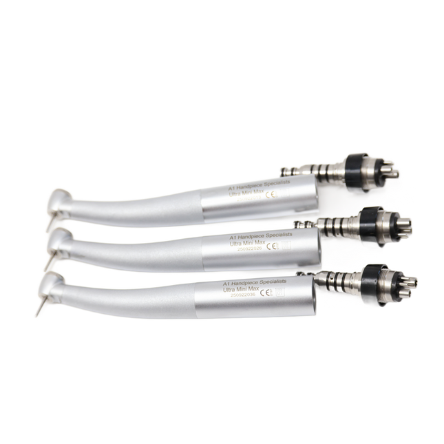 Ultra Mini Max High Speed Handpiece with Coupler - Pack of 3